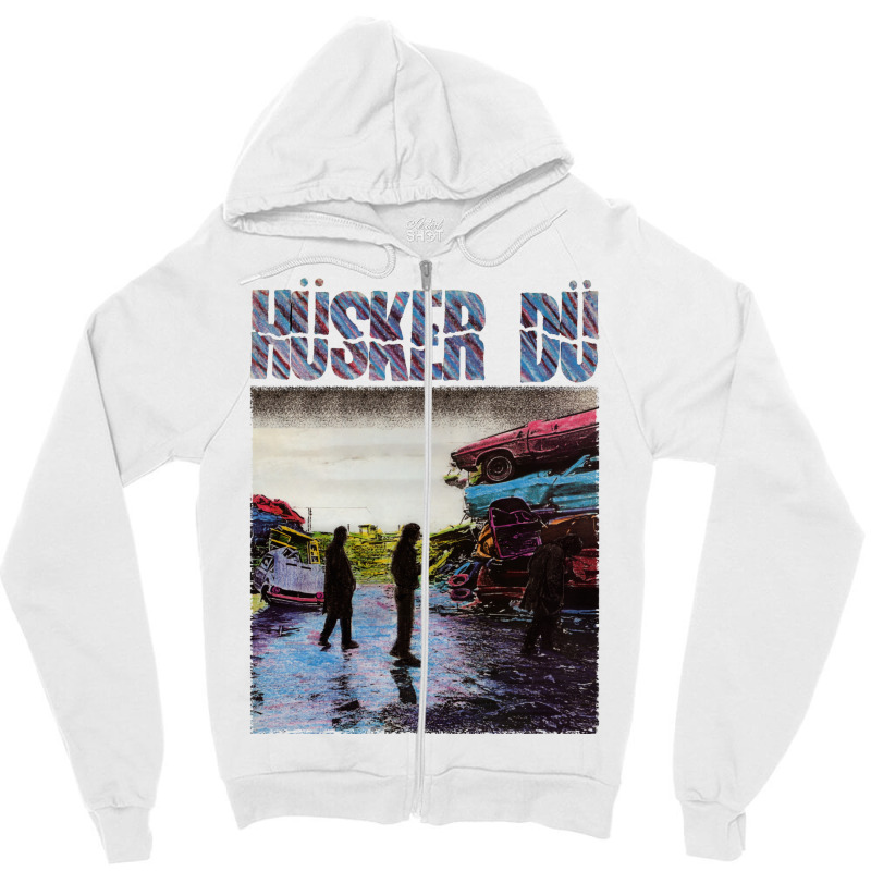 Husker Du   Zen Arcade Zipper Hoodie by kapoumahesov | Artistshot