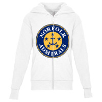 Norfolk Ice Hockey Youth Zipper Hoodie | Artistshot