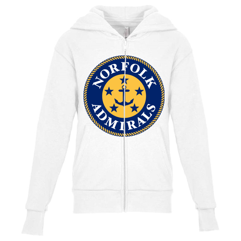 Norfolk Ice Hockey Youth Zipper Hoodie by bawbaww3 | Artistshot