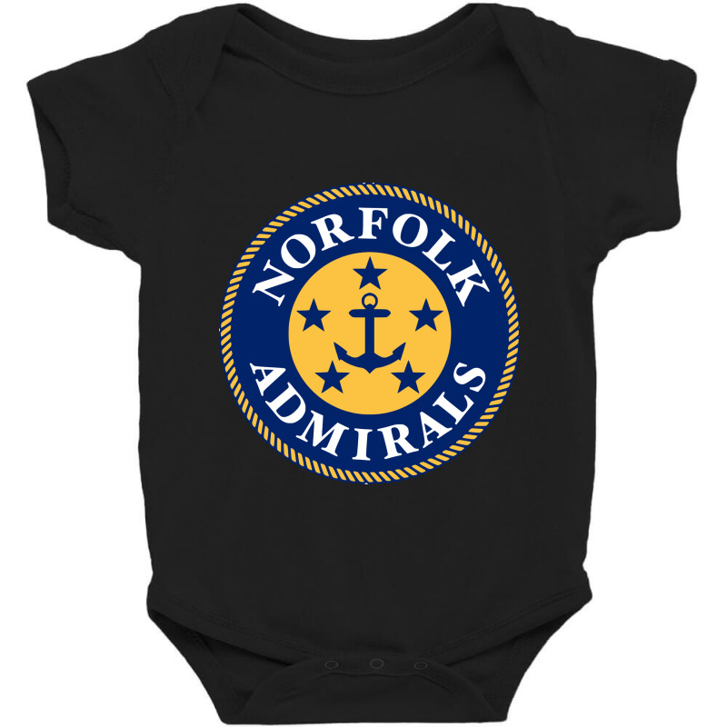 Norfolk Ice Hockey Baby Bodysuit by bawbaww3 | Artistshot