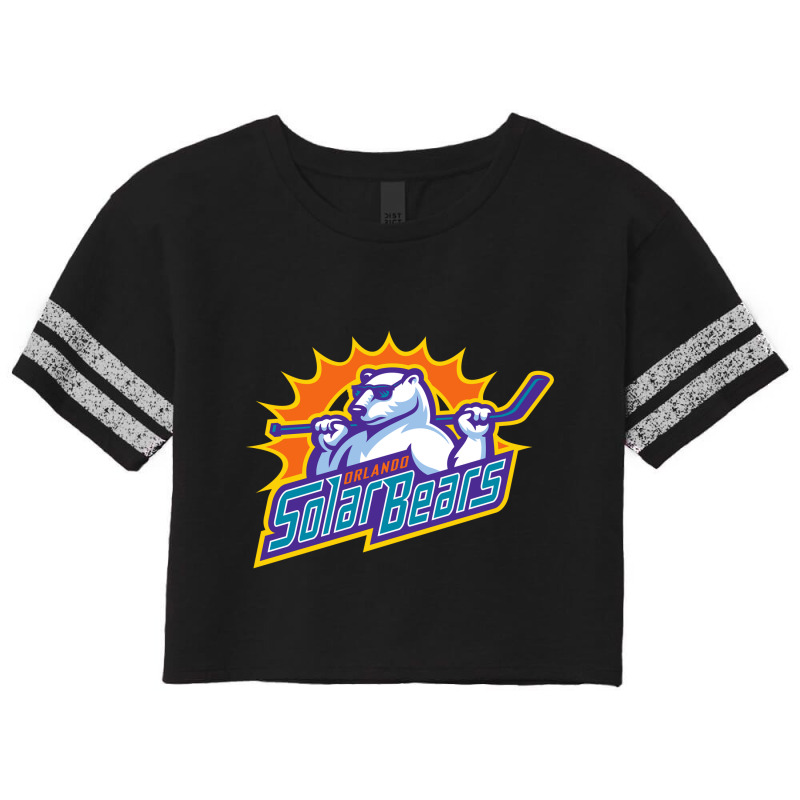 Orlando Ice Hockey Scorecard Crop Tee by bawbaww3 | Artistshot