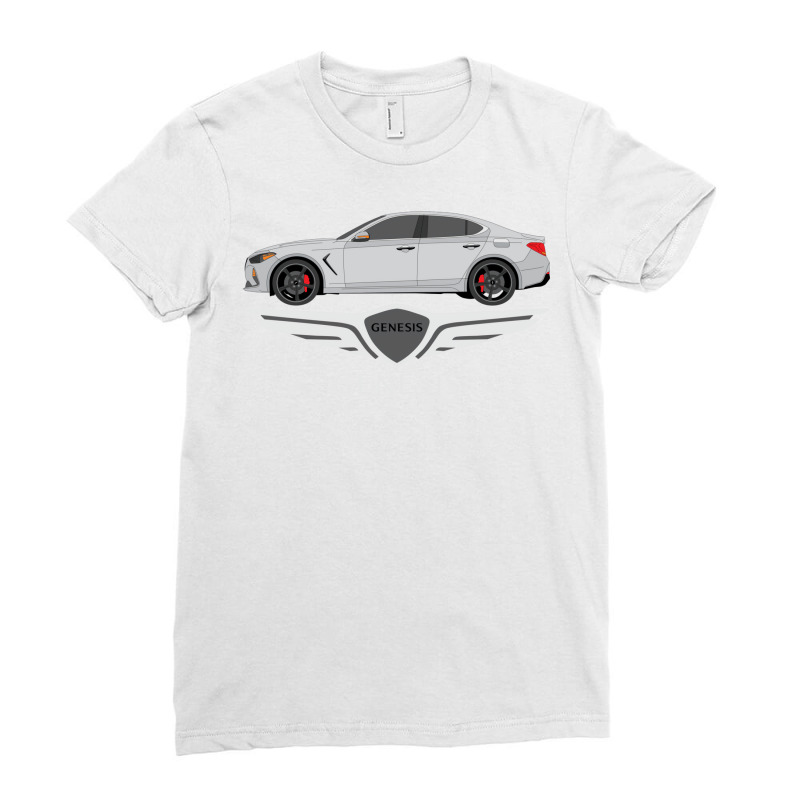 Genesis G70 Ladies Fitted T-Shirt by dayisskicas2 | Artistshot