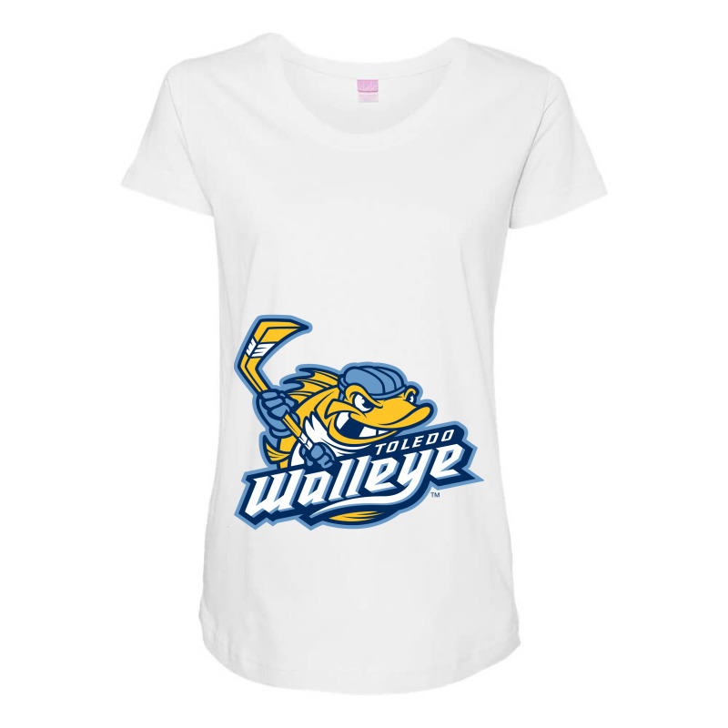 Toledo Ice Hockey Maternity Scoop Neck T-shirt by bawbaww3 | Artistshot