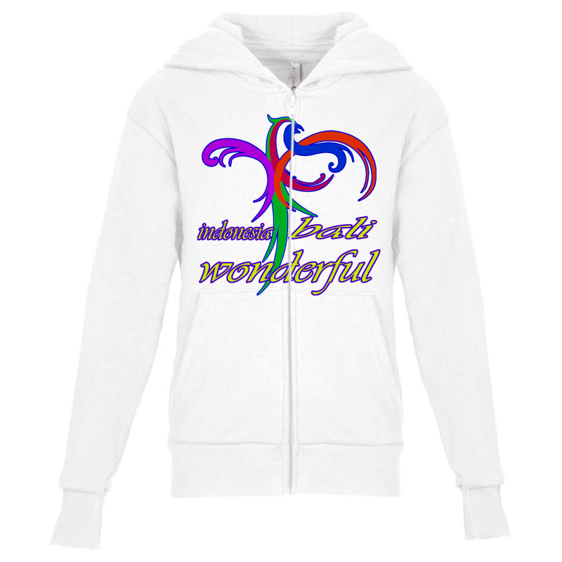 Indonesia Bali Wonderful Youth Zipper Hoodie | Artistshot