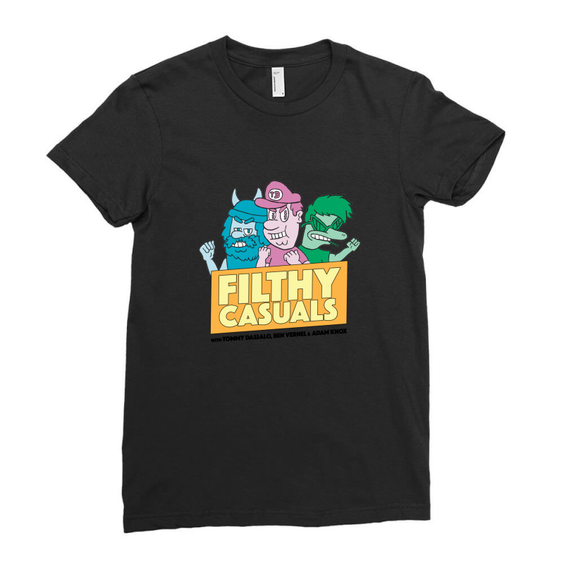 Filthy Casuals Ladies Fitted T-Shirt by TerriWilliams | Artistshot