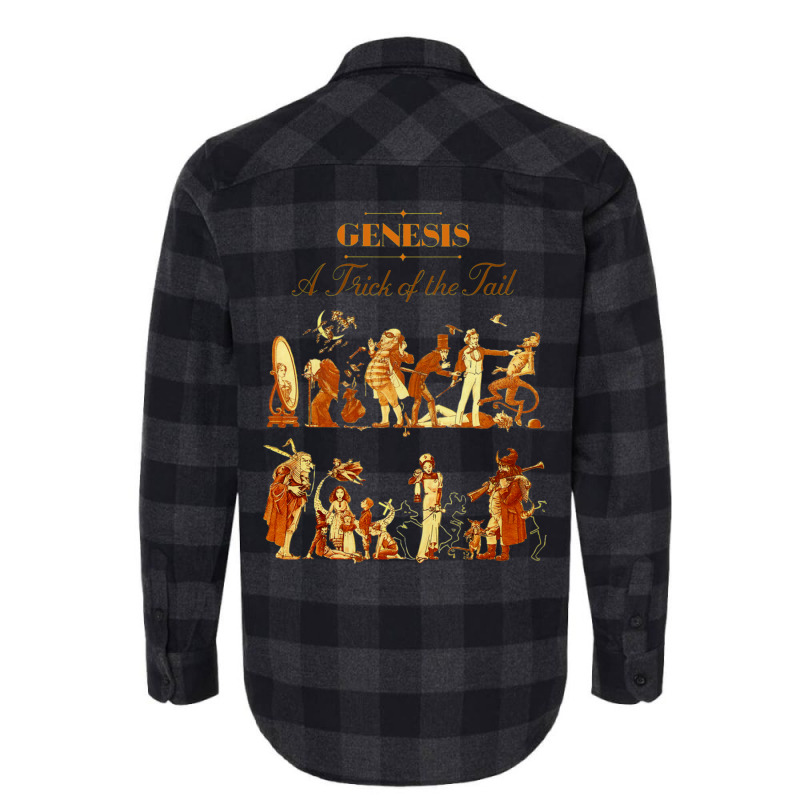 Genesis Trick Of The Tail Art  Gift Shirt Flannel Shirt by futuristicperky | Artistshot