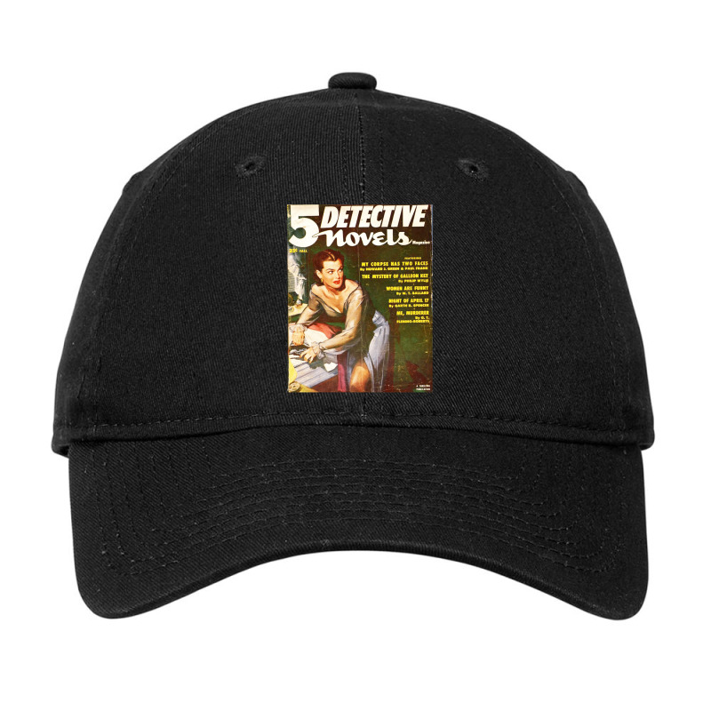 5 Detective Novels 1 Adjustable Cap by jesusvega | Artistshot