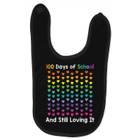 Limited Edition Cute 100 Days Of School And Still Loving It Hearts 100 Baby Bibs | Artistshot