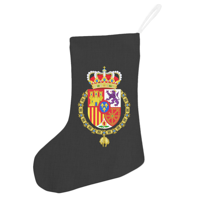 Coat Of Arms Of The King Of Spain 1 Holiday Stocking | Artistshot