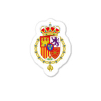 Coat Of Arms Of The King Of Spain 1 Sticker | Artistshot