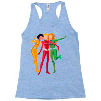 Totally Spies Girls Minimalist Racerback Tank | Artistshot