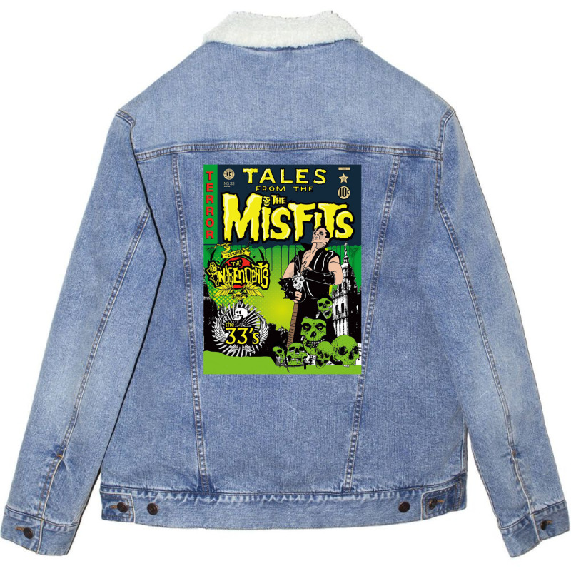 Tales From The Crypt 1 Unisex Sherpa-lined Denim Jacket | Artistshot