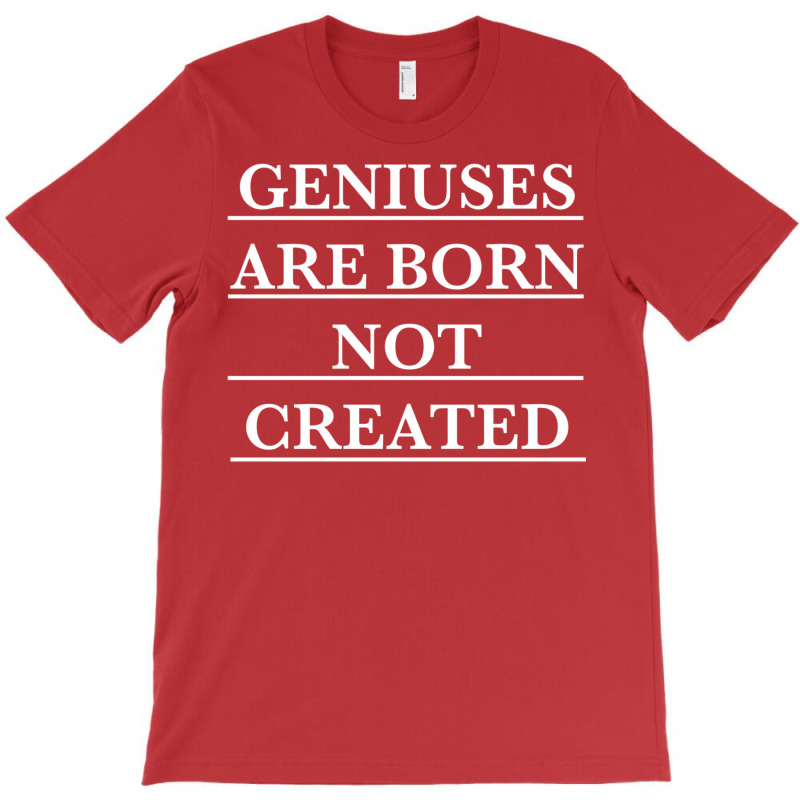 Twoset Violin Geniuses Are Born Not Created (white)  T T-Shirt by bafixtreemm | Artistshot