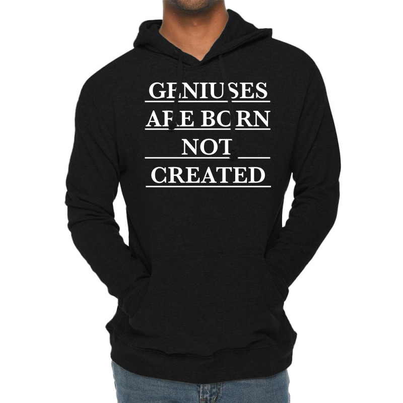 Twoset Violin Geniuses Are Born Not Created (white)  T Lightweight Hoodie by bafixtreemm | Artistshot