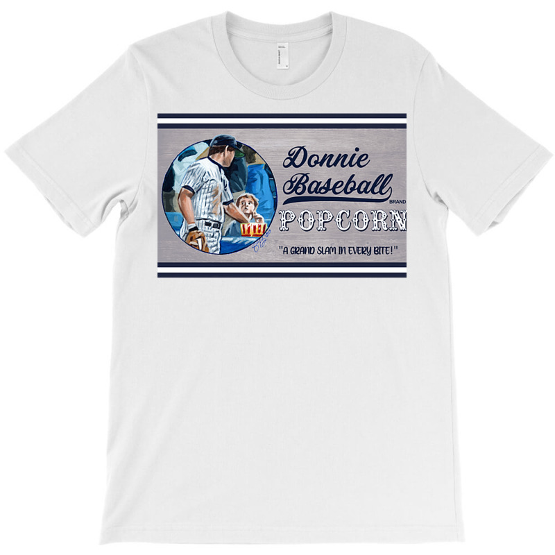 Donnie Baseball Popcorn T-shirt | Artistshot