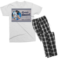 Donnie Baseball Popcorn Men's T-shirt Pajama Set | Artistshot