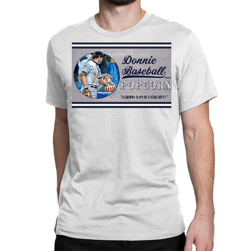 Donnie Baseball Popcorn Classic T-shirt | Artistshot