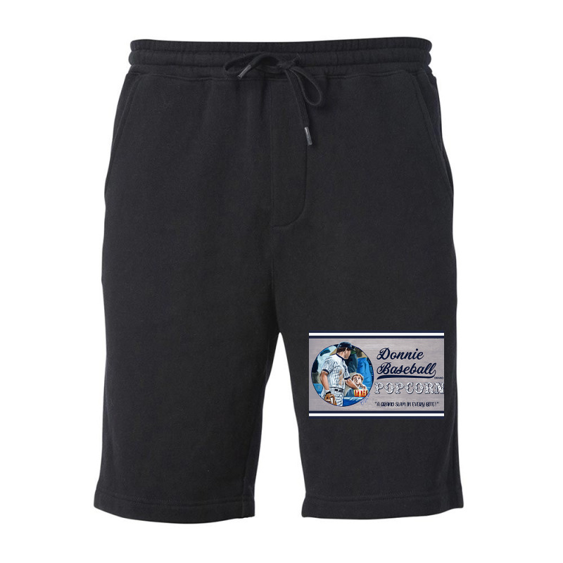 Donnie Baseball Popcorn Fleece Short | Artistshot