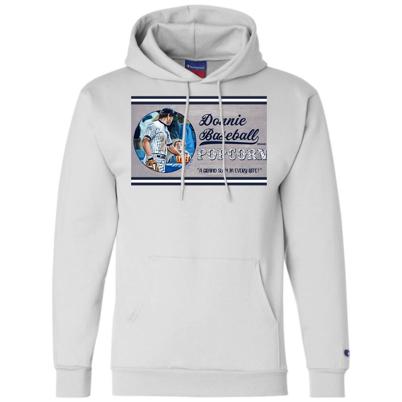 Donnie Baseball Popcorn Champion Hoodie | Artistshot