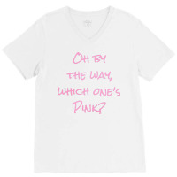 Which Ones Pink Classic  Summer V-neck Tee | Artistshot