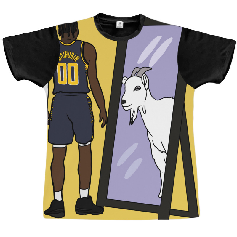 Bennedict Mathurin Mirror Goat Graphic T-shirt by ronishsilca6 | Artistshot