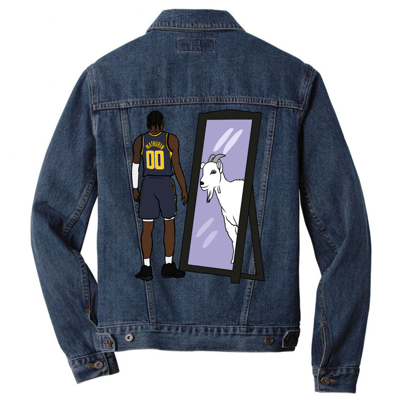 Bennedict Mathurin Mirror Goat Men Denim Jacket by ronishsilca6 | Artistshot