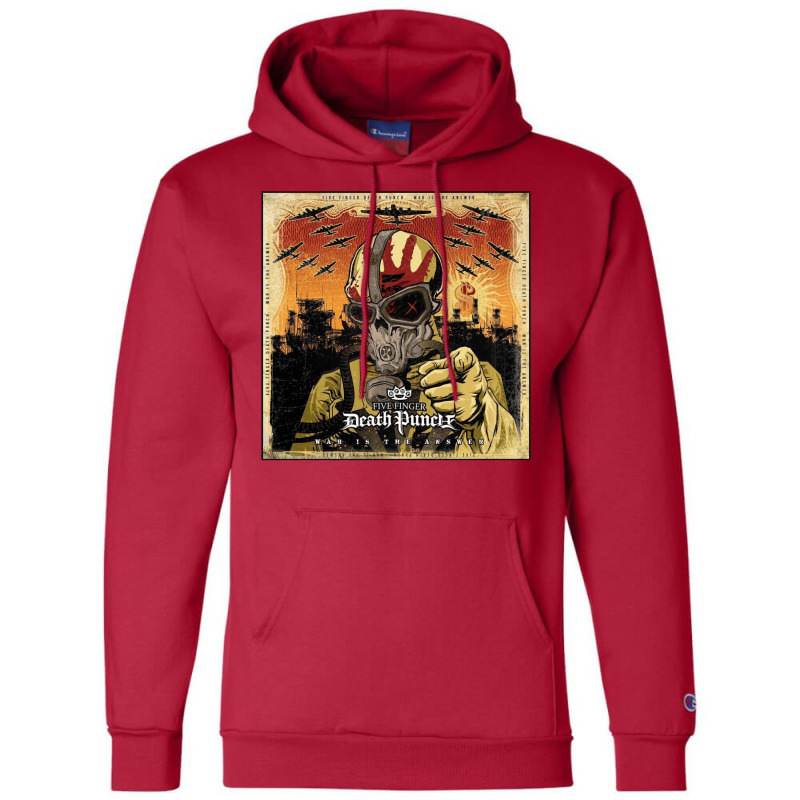 War Is Answer Classic  70s Champion Hoodie by bafixtreemm | Artistshot