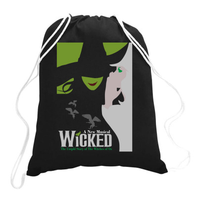 Hot Wicked The Musical Of Oz Drawstring Bags Designed By Teeshop