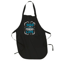 Dad Is The Best Friend Of My Life Father Son Daughter T Shirt Full-length Apron | Artistshot