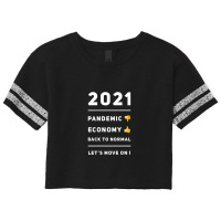 2021 Pandemic Is Down1 Scorecard Crop Tee | Artistshot