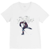 The Moose Is Loose V-neck Tee | Artistshot