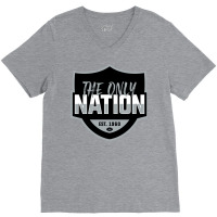 The Only Nation V-neck Tee | Artistshot