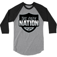 The Only Nation 3/4 Sleeve Shirt | Artistshot