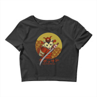 Hot Trend Samurai Opossum Trash Protection Unit Crop Top | Artistshot