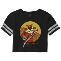 Hot Trend Samurai Opossum Trash Protection Unit Scorecard Crop Tee | Artistshot