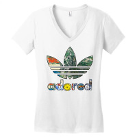 The Stone Roses Manchester Adored Sports Design Women's V-neck T-shirt | Artistshot