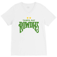 The Tampa Bay Rowdies Fitted V-neck Tee | Artistshot