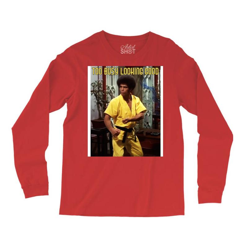 Jim Kelly Long Sleeve Shirts by durimringajs | Artistshot