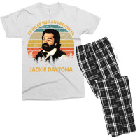 Vintage Jackie Daytona Regular Human Partender Gift For Fans Men's T-shirt Pajama Set | Artistshot