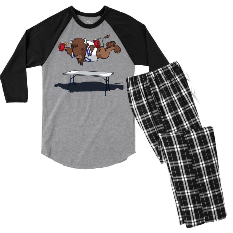 Hit The Table 01 Men's 3/4 Sleeve Pajama Set | Artistshot