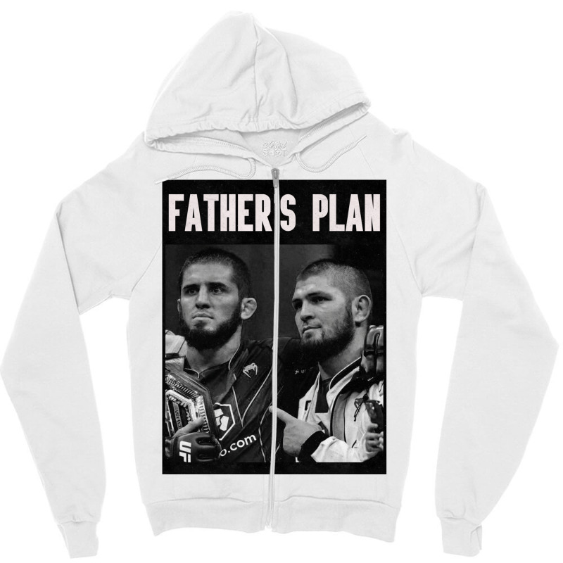 Khabib Nurmagomedov Islam Makhachev Zipper Hoodie by ilmursaifouz | Artistshot