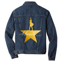 Vintage Man Standing On Star Gifts For Father S Day Men Denim Jacket | Artistshot