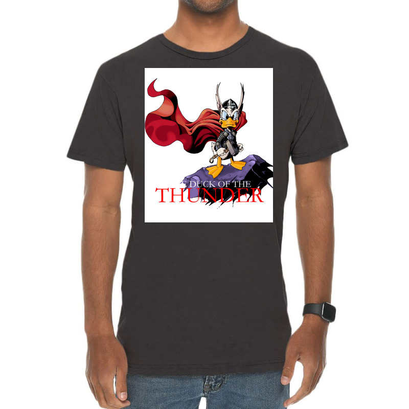 The Duck Of The Thunder Classic Poster Trending Vintage T-shirt | Artistshot