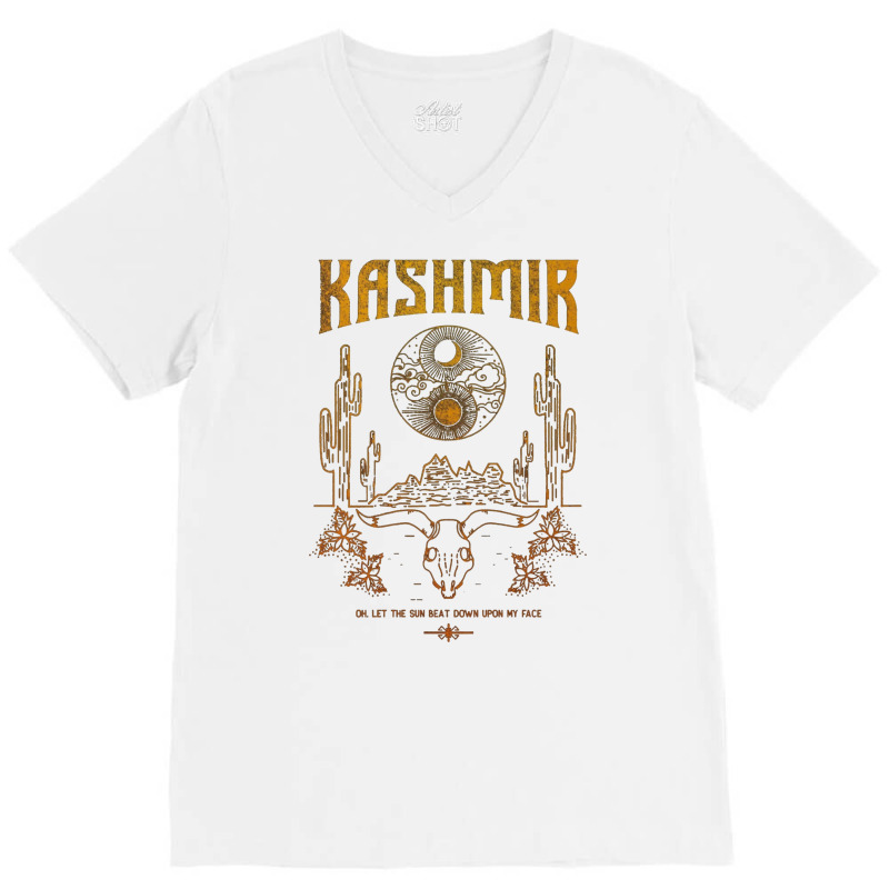 Kashmir V-Neck Tee by durimringajs | Artistshot