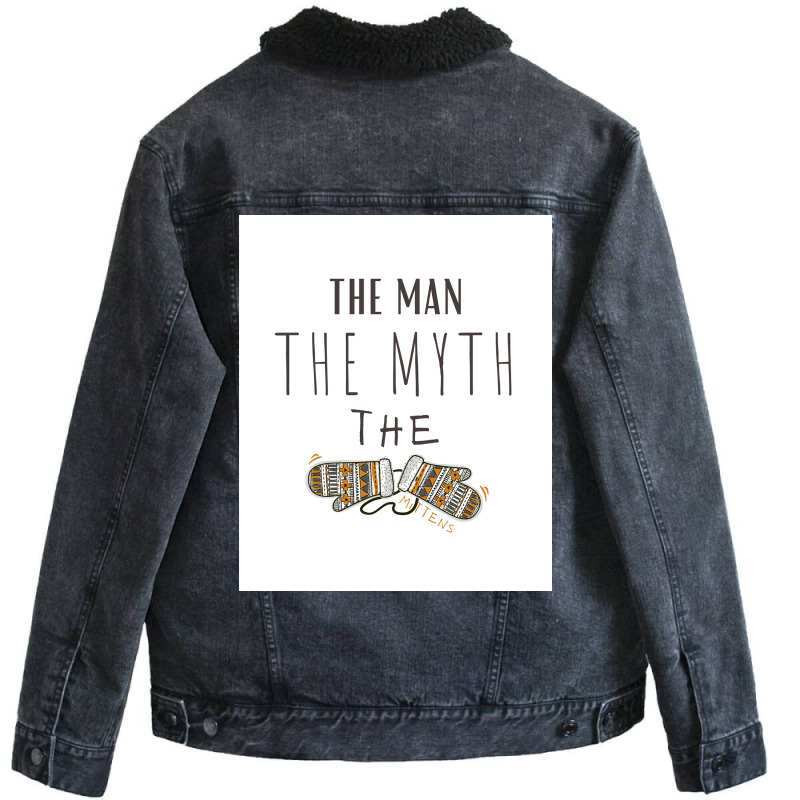 The Mittens The Bern Poster 80s Unisex Sherpa-lined Denim Jacket | Artistshot