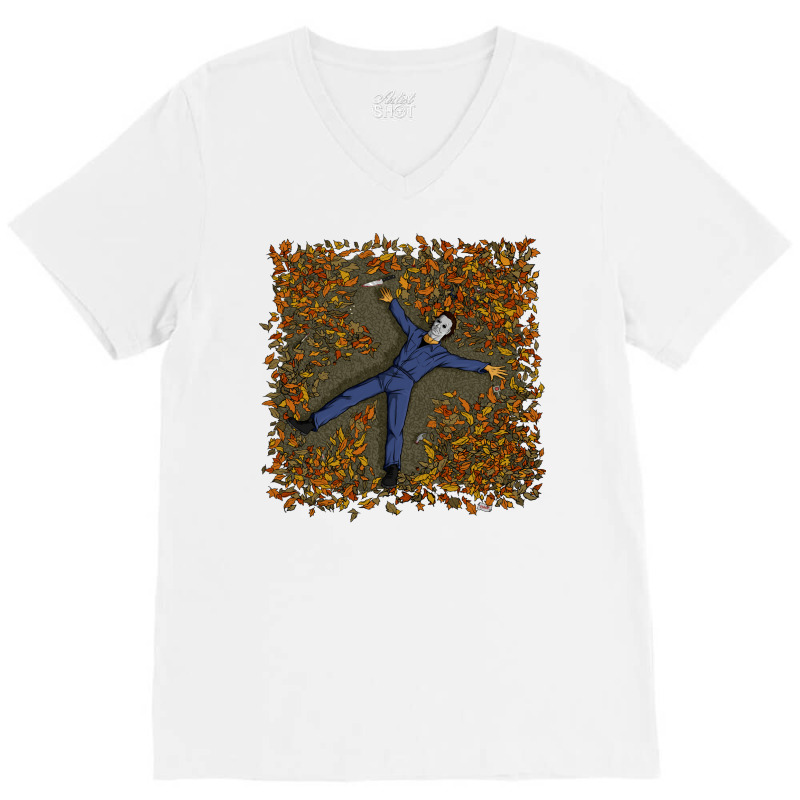 Killer Angel V-Neck Tee by durimringajs | Artistshot