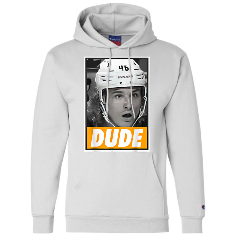 Trevor Zegras Dude Professional Ice Hockey Player Michigan Team Gift Champion Hoodie by buvarpeunjinc | Artistshot