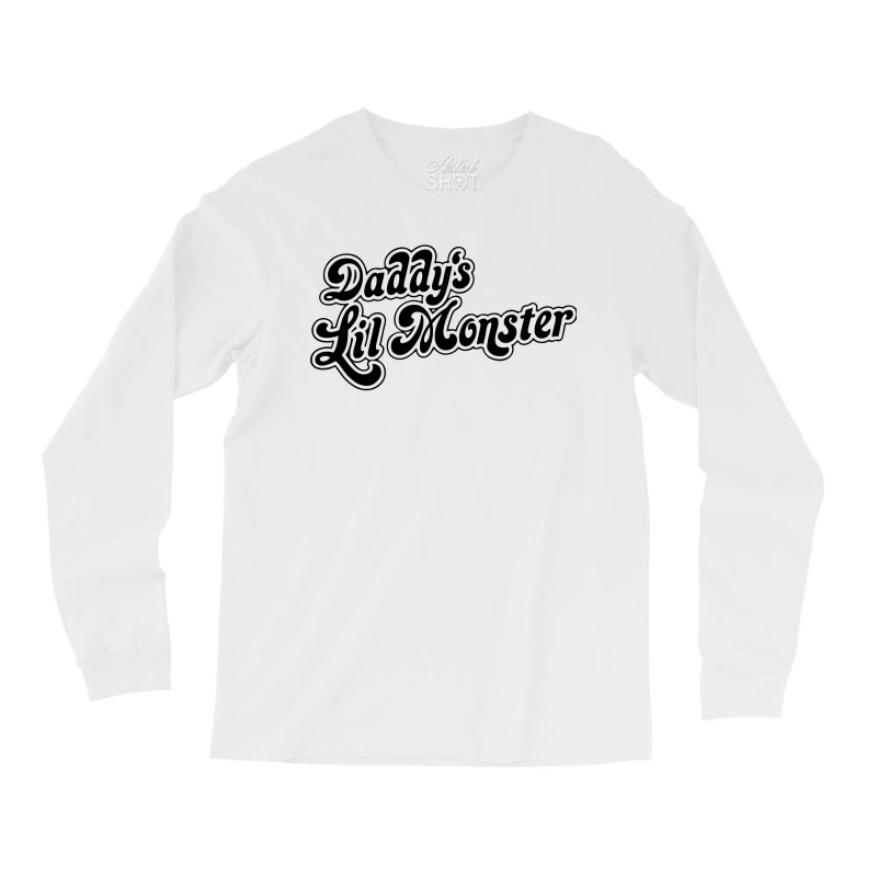 Daddys Lil Monster Long Sleeve Shirts by trokeryth | Artistshot