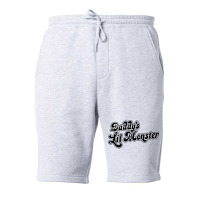 Daddys Lil Monster Fleece Short | Artistshot