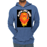 Alpha Lion Boss Classic Poster Music Lightweight Hoodie | Artistshot